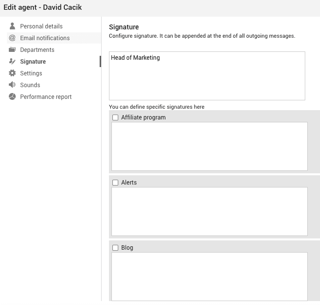 agent-signature LiveAgent's agent signature